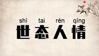 世态人情