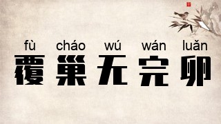 覆巢无完卵