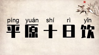 平原十日饮