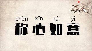 称心如意