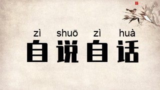 自说自话