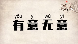 有意无意