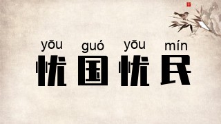 忧国忧民