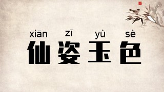 仙姿玉色