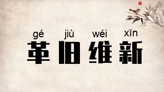革旧维新