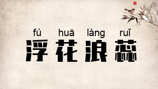 浮花浪蕊