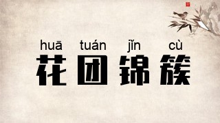 花团锦簇