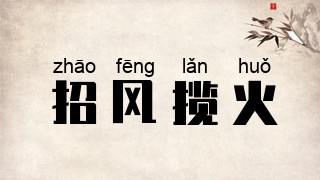 招风揽火