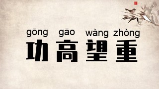 功高望重