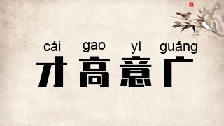 才高意广