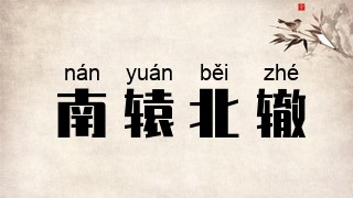 南辕北辙