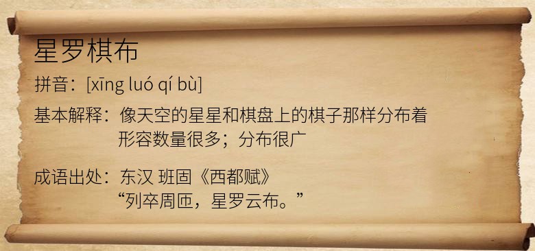 星罗棋布