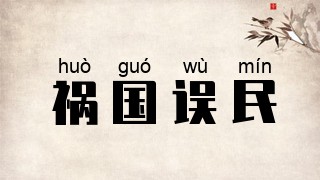 祸国误民