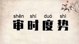 审时度势