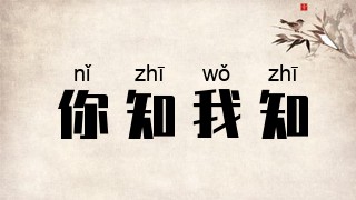 你知我知