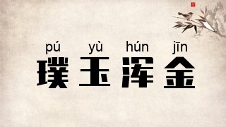 璞玉浑金