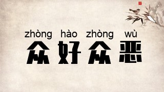 众好众恶