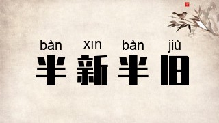 半新半旧