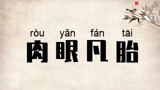 肉眼凡胎