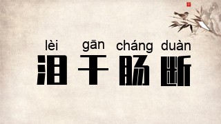 泪干肠断