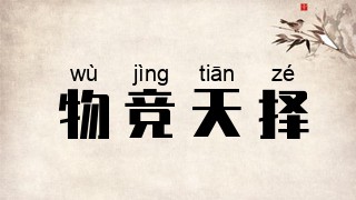 物竞天择