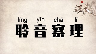 聆音察理