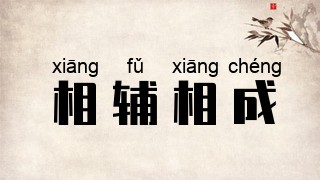 相辅相成