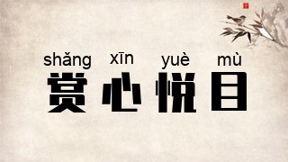 赏心悦目