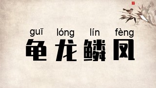 龟龙鳞凤