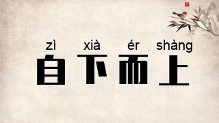 自下而上