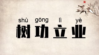 树功立业