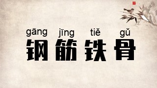 钢筋铁骨