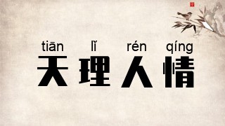 天理人情